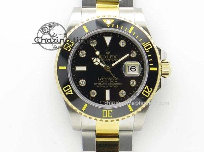 0128 Submariner Phantomlab Transparent KZF Best Edition Blue Fruit Dial on White Rubber Strap VR Classic 2563